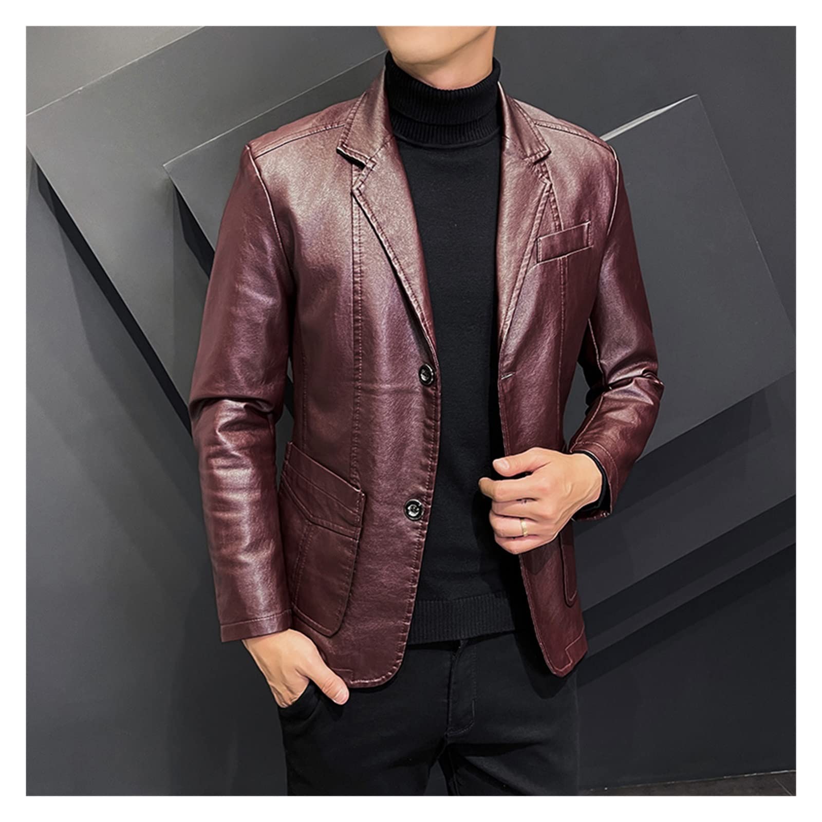 ジャケット・アウター 24AW ANOTHER OFFICE Leather Work Jacket Leather Utility Jacket in Jackets & Outerwear | Vince